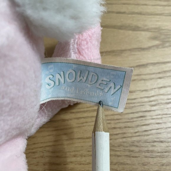 Vintage Commonwealth Footloose Bunny Rabbit Plush Snowden & Friends 1999 Easter - Picture 5 of 8